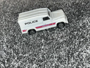 Vintage Corgi Police Land Rover 110 Panel Vehicle - White Diecast Model Toy - GC - Picture 1 of 3