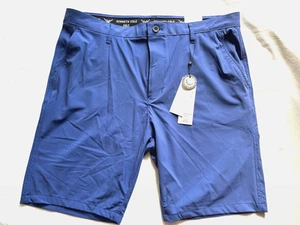 KENNETH COLE Golf Men's Shorts Lightweight Stretch UPF 50+ Sport Navy Size 38 - Picture 1 of 8