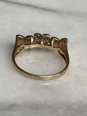 14k Rose Gold Finish 1.30Ct Oval Simulated Diamond Engagement Ring WOMEN - Image 1 of 3