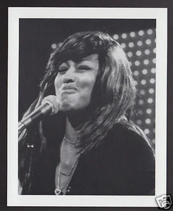 TINA TURNER Sänger Entertainer 1995 WHO'S WHO SPIEL KANADA QUIZ FOTOKARTE - Bild 1 von 1