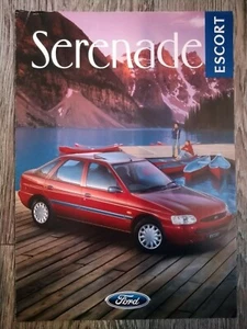 FORD ESCORT SERENADE 1.6i 16V 1.8 Turbo Diesel Special Edition Brochure 1996 - Picture 1 of 1