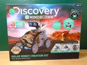 DISCOVERY MINDBLOWN SOLAR ROBOT CREATION MODEL KIT 190 PIECES WITH MOTOR - Picture 1 of 7