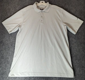 Callaway Men's Golf Polo Shirt Short Sleeve X-Large Gray Polyester Mircofiber 46 - Picture 1 of 9