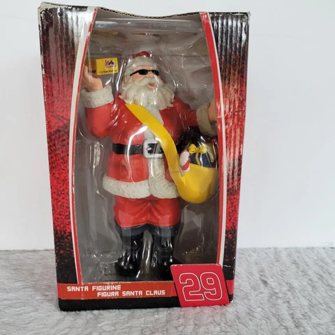 NASCAR Kevin Harvick 29 Santa Figurine Trevco Christmas Holiday santa  202101-F Cover