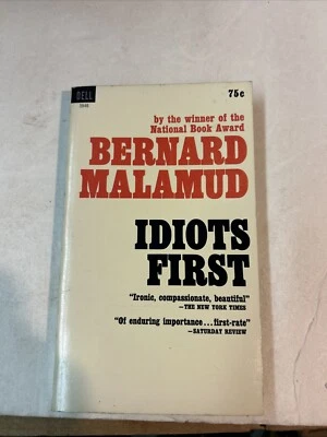 Idiots First Bernard Malamud 1966 1st Dell Vintage PB Book National Book Award Foto 1 de 4