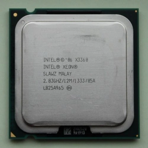 Intel Xeon X3360 2,83GHz 12M 1333MHz Quad-Core Prozessor SLAWZ LGA775-Sockel CPU - Image 1 of 1