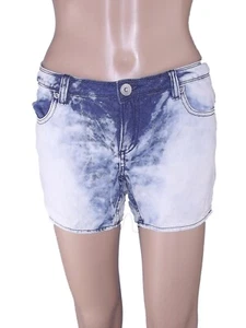 72D OVS Shorts Da Donna Taglia 38 W24 Xs Extrasmall Blu Jeans Denim Pantaloncino - Imagen 1 de 14