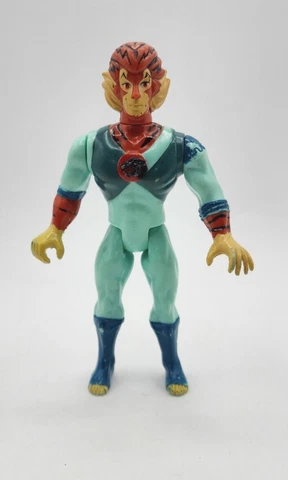 Telepix Thundercats TYGRA Figure 6" tall LJN Toys T.Wolf Action Arm Works 1985 Cover