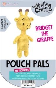 Knitty Critters - Pouch Pals - Bridget la Jirafa - Imagen 1 de 1