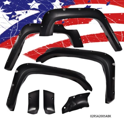 Fit For 2007-2014 Toyota FJ Cruiser Front Rear Wheel Protector Fender Flares 4Pc Foto 1 de 4
