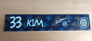 Simpsons Michael Kim Springfield Ice O Topes Locker Room Name Plate SC Stingrays - Picture 1 of 5