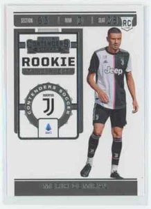 2019 Panini Chronicles Contenders Fußball Merih Demiral Rookie Ticket RC Juventus - Bild 1 von 2