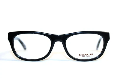 NUEVAS GAFAS COACH HC6081 5348 CRISTAL NEGRO MOSAICO AUTÉNTICAS RX 51-18-135 MM Foto 1 de 4