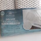 Bath Spa Non-slip Pillow Deluxe Extra Long Comfort suction cups bathroom NEW