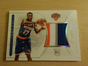2014-15 NATIONAL TREASURES CLEANTHONY EARLY 4 CLR JERSEY RELIC #ED /99 KNICKS - Picture 1 of 1