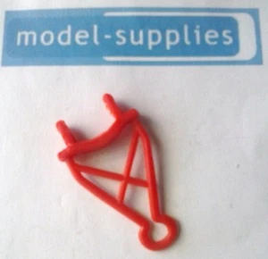 Corgi 1123 Chipperfields reproduction red plastic drawbar - Picture 1 of 1