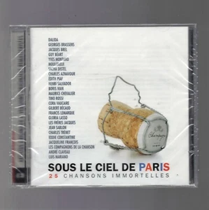 CD / Sous le ciel de Paris / 25 chansons immortelles / Brand New + Sealed - Imagen 1 de 2