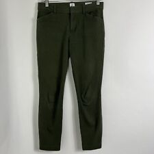 Gap Pants Women's Size 2 Signature Skinny Ankle Green Mid Rise Stretch