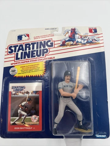 Don Mattingly Starting Lineup 1988 Sports Super Star Collectible Cover