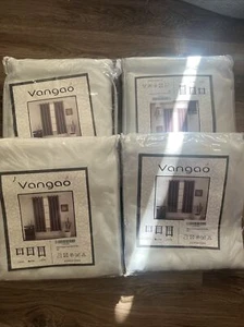 Vangao Off White Blackout Curtains - Picture 1 of 6