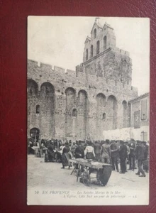 CPA - 13 - EN PROVENCE - LES SAINTES MARIES DE LA MER - L EGLISE - Imagen 1 de 2