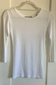 Vince T-Shirt weiß 3/4 Arm S/P - Bild 1 von 5