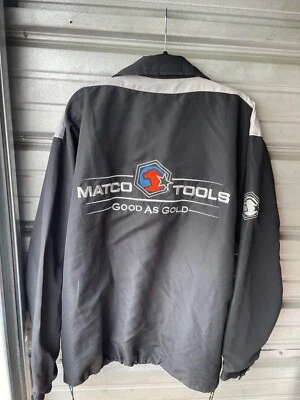 Matco Tools Good As Gold Water Resistant Windbreaker Shell Work Jacket Men's XL - Image 1 of 4
