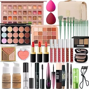 Makeup Kit For Women Full Kit Professional Travel Makeup Kit For Women Teens - Picture 1 of 7