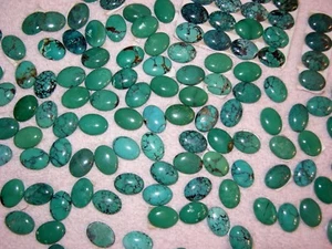 Türkis Cabochons Designer Stil 22x16MM Oval 3 Cabs pro Los - Bild 1 von 6