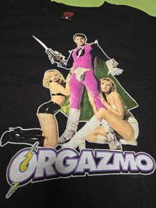 Vintage Large Orgazmo Shirt Large Rare Fashion Victim Brand Matt Stone Trey Park - Bild 1 von 9
