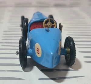 1926 Type 35 Bugatti Blue Models of Yesteryear By Lesney - Picture 1 of 9