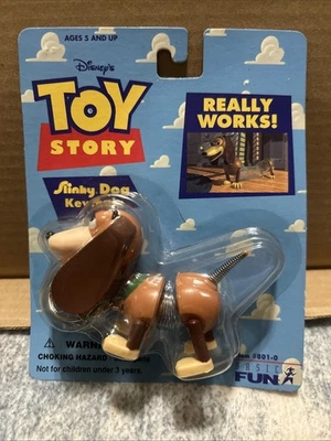 Figura Llavero Disney Pixar Toy Story SLINKY DOG STRETCH 1996 Diversión Básica Foto 1 de 2
