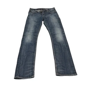 Silver Jeans Tuesday Mid Straight Jean Medium Wash Women’s Size 30x32 - Picture 1 of 4