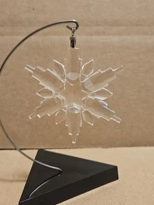 2006 Swarovski Crystal 3" Annual Christmas Holiday Snowflake Ornament - NO BOX - Picture 1 of 5