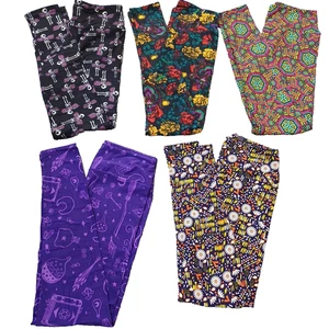 Paquete de 5 - Leggings LuLaRoe Talla Única OS - Lote #12 - NUEVO SIN ETIQUETAS - Esqueletos y Más - Imagen 1 de 3