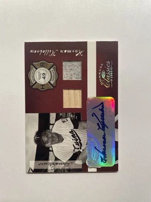 Donruss Classics 2005 - HR Heroes - Harmon Killebrew - parche doble automático 1/10 raro Foto 1 de 2