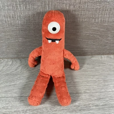 Pelúcia Ty Beanie Baby Yo Gabba Gabba MUNO vermelha – 10” – 2011 aposentada - Imagem 1 de 2