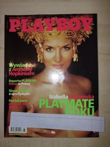Polski Playboy 8/2001 Polish MEN'S Magazine EROTICA nudes IZABELA ŁUKOMSKA - Picture 1 of 1