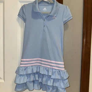 Adidas Girls Athletic Dress Size 6 - Picture 1 of 4
