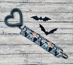 Halloween Monster Ghouls Spooky Teether Clip - Picture 1 of 5