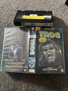 Rare TROG Vhs/ Original Horror/Warner Video - Bild 1 von 1
