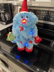 NEW "Let It Snow" Dancing Christmas Tree Animated Musical Plush by DanDee 13" - Picture 1 of 6