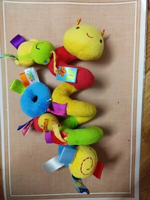 Baby Activity Spiral Hanging Toy Pushchair Pram Stroller Bedding Car Seat Cot US - Image 1 of 3