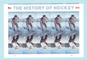 Sc # 5252-5253 ~ Plate # Block of 10 ~ Forever Issue, The History Of Hockey - Picture 1 of 1