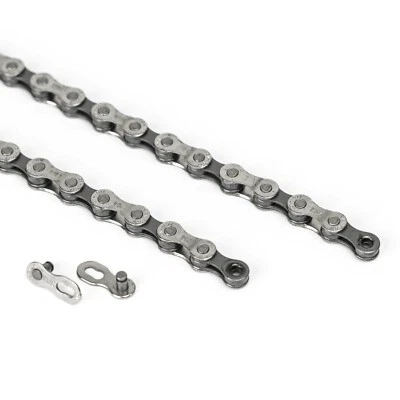 SHIMANO Catena Bici CN-HG71 con Lucchetto Catena KCM 6/7/8 Scomparti 116 Maglie, Confezionata Bulk