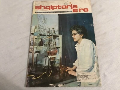 ALBANIA MAGAZINE SHQIPTARJA E RE 10 / 1972 COMMUNIST ERA NEW ALBANIA SOCIALISM - Image 1 of 4