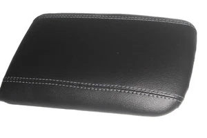 Fits 04-08 Mazda RX-8 Real Leather REAR Center Console Lid Cover w/Gray Stitch - Bild 1 von 5