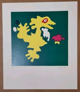 OTMAR ALT Original - Linolschnitt, handsigniert 1973 e. a. Probedruck aus "Der" - Bild 1 von 6