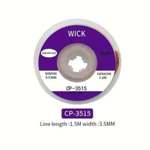 1pc 3.5mm x 1.5M Desoldering Braid Solder Wick Remover Wire Repair Tool - Picture 1 of 8