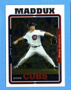Topps Chrome #155 Greg Maddux Chicago Cubs 2005 - Imagen 1 de 1